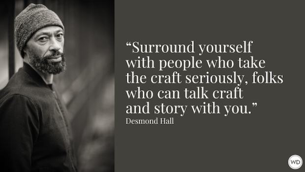 Desmond Hall: Find a Writing Community
