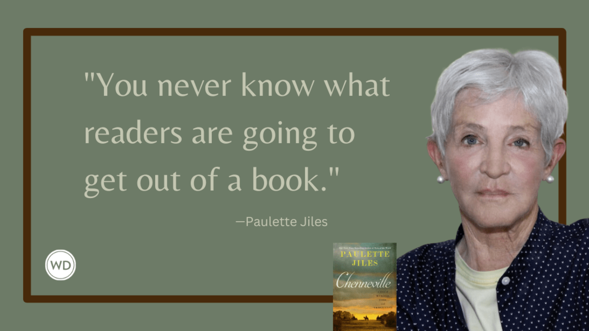 Paulette Jiles: You Never Know What Readers Are Going to Get Out of a Book  - Writer's Digest