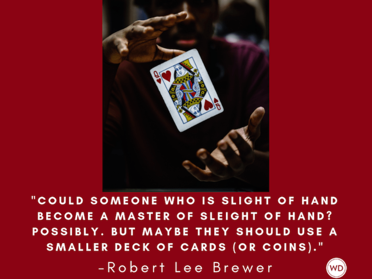 Hands Too Small for Sleight of Hand Card Tricks?