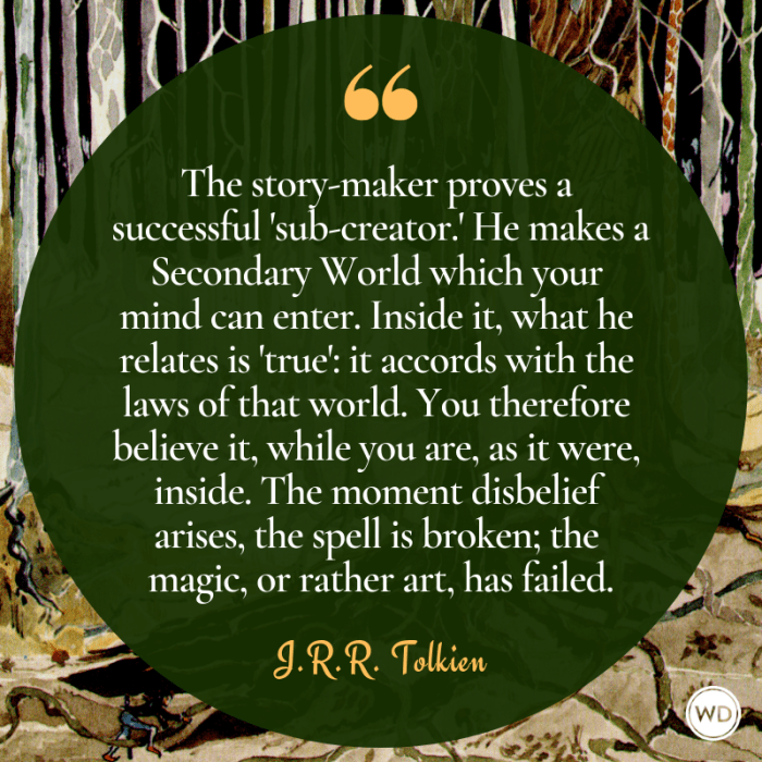 Blessed Are the Legend-Makers: 11 J.R.R. Tolkien Quotes for Writers ...