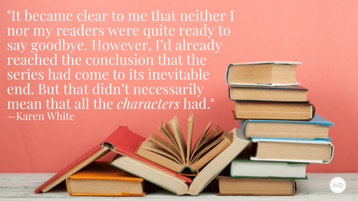 Saying Goodbye: How to Close Out a Book Series and Tease a New One ...