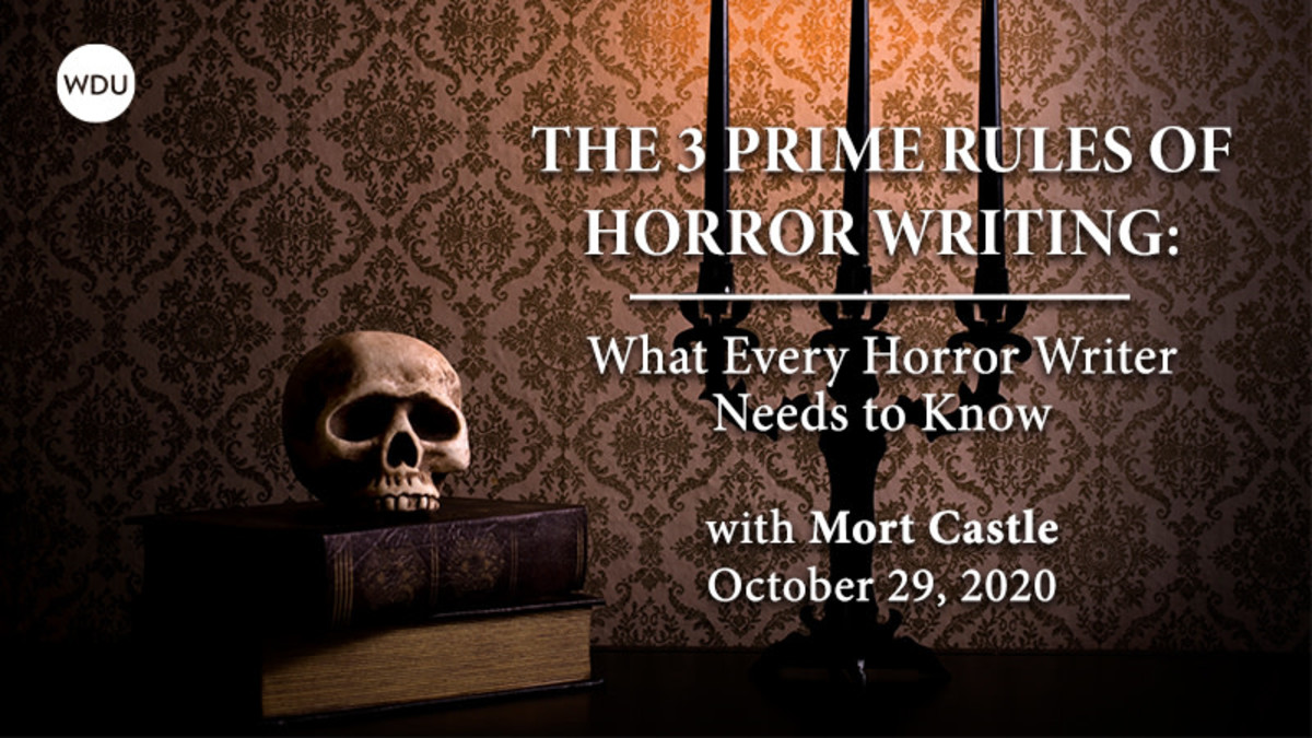 WD Presents The 3 Prime Rules of Horror Writing, Contest Deadlines