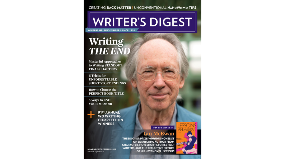 The WD Interview: Ian McEwan - Writer's Digest