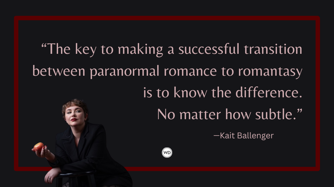 From Paranormal Romance to Romantasy: Subgenre Differences and Transition Tips