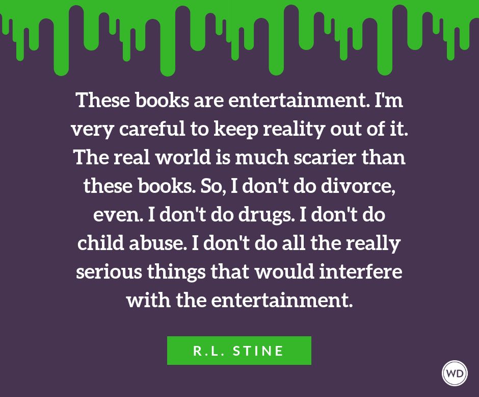 Writing Scary Stories & Horror for Kids: 4 Lessons from Goosebumps Author R.L. Stine