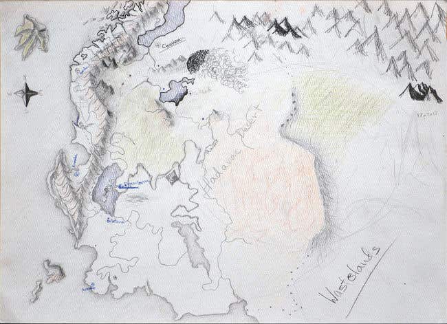 Mapping the Journey: Christopher Paolini Shares Early Map Drafts