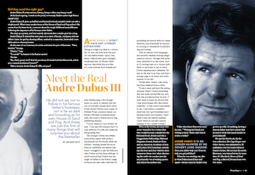 Writing Inspiration From Andre Dubus III: How to Stay True to Yourself