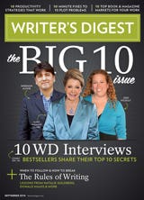 Contest: Get your fiction published in Writer’s Digest magazine